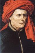 Robert Campin Portrait of a Man oil